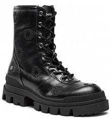 Trapery Desigual czarne damskie 