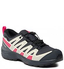 Buty trekkingowe Salomon niebieskie dziecięce 