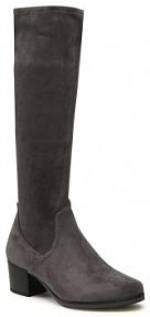 Kozaki Caprice szare damskie 