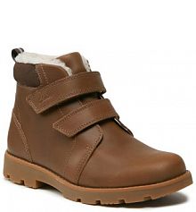 Kozaki Clarks brązowe dziecięce 