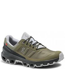 Buty trekkingowe On zielone damskie 