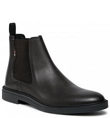 Sztyblety BOSS brązowe męskie 