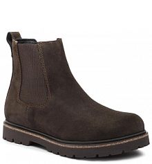 Sztyblety Birkenstock brązowe męskie 