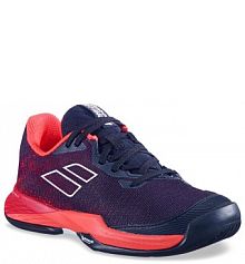 Buty do tenisa Babolat czarne dziecięce 