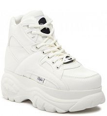 Sneakersy Buffalo białe damskie 