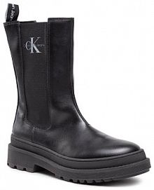 Kozaki Calvin Klein Jeans czarne dziecięce 