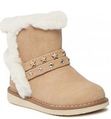 Kozaki Mayoral beżowe dziecięce 