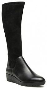 Kozaki Caprice czarne damskie 