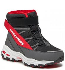 Kozaki Skechers czarne dziecięce 