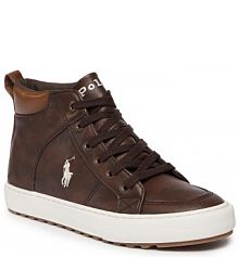 Trzewiki Polo Ralph Lauren brązowe dziecięce 