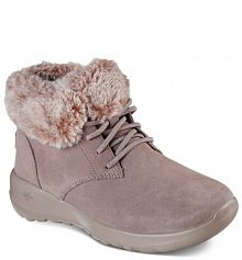 Botki Skechers różowe damskie 