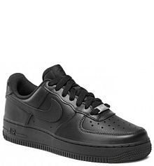 Półbuty sznurowane Nike czarne damskie 