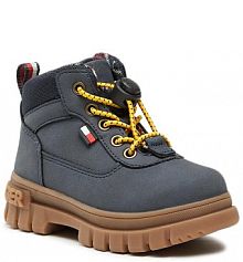 Trapery Tommy Hilfiger niebieskie dziecięce 