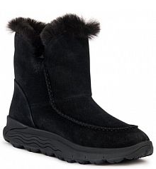 Botki Geox czarne damskie 