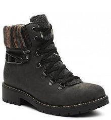 Trapery Rieker szare damskie 