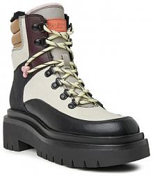 Botki Pepe Jeans beżowe damskie 