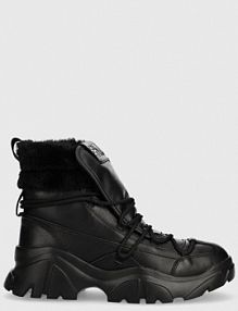 Botki EA7 Emporio Armani  czarne damskie X8M001.XK229.S868