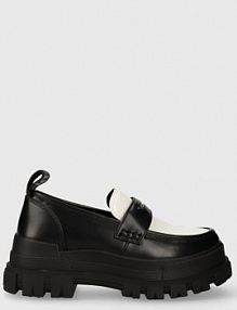 Mokasyny Buffalo  czarne damskie 1622300.BKW