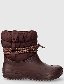 Śniegowce Crocs  bordowy damskie 207312.6WD