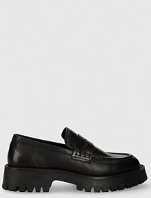 Mokasyny Guess  czarne męskie FM8GOM.LEA12.BLACK