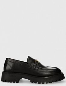 Mokasyny Guess  czarne męskie FM8GOM.LEP12.BLAGO