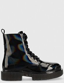 Workery Armani Exchange  czarne damskie XDM007.XV638.S266