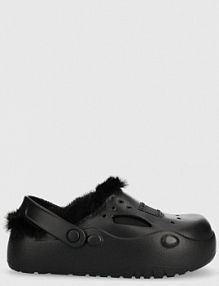 Klapki eleganckie Tommy Jeans  czarne damskie EN0EN02411