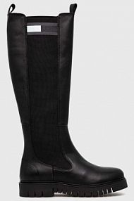 Kozaki Tommy Jeans  czarne damskie EN0EN02316