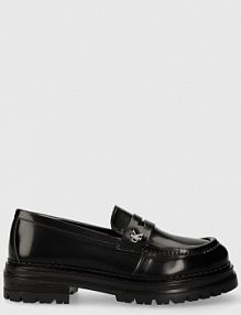 Mokasyny Calvin Klein Jeans  czarne dziecięce V4A4.80696