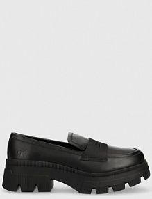 Mokasyny Calvin Klein Jeans  czarne damskie YW0YW01120