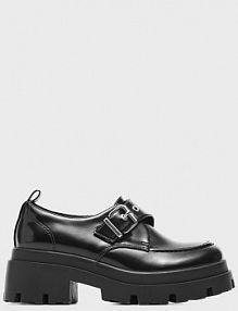 Czarne loafersy z klamerkami House 9453W-99X