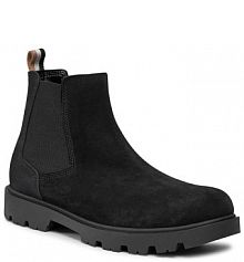 Sztyblety BOSS czarne męskie 