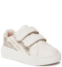 Buty na rzepy MICHAEL Michael Kors écru dziecięce 