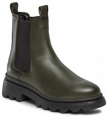 Sztyblety Tamaris zielone damskie 