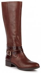 Oficerki Geox brązowe 