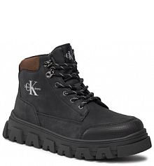 Trzewiki Calvin Klein Jeans czarne dziecięce 