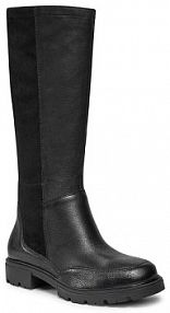 Kozaki Caprice czarne damskie 