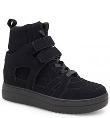 Botki na koturnie Jenny Fairy czarne 