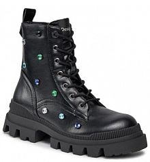 Trapery Desigual czarne damskie 