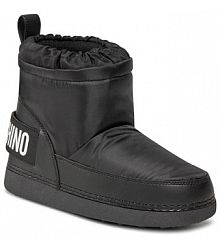 Śniegowce LOVE MOSCHINO czarne damskie 