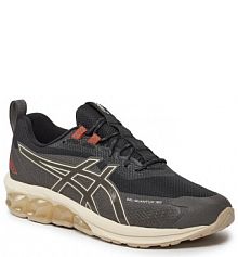 Półbuty sznurowane Asics czarne męskie 