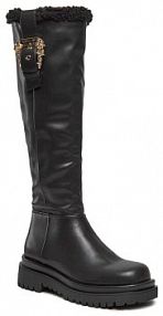 Kozaki Versace Jeans Couture czarne damskie 