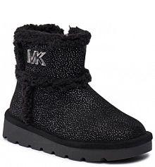 Kozaki MICHAEL Michael Kors czarne dziecięce 