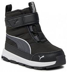 Śniegowce Puma czarne dziecięce 