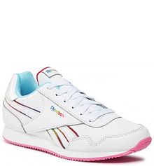 Półbuty sznurowane Reebok Classic białe dziecięce 