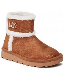 Kozaki MICHAEL Michael Kors brązowe dziecięce 