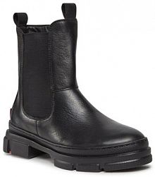 Botki na słupku Lloyd czarne 