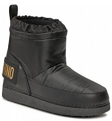 Śniegowce LOVE MOSCHINO czarne damskie 