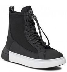 Trzewiki Calvin Klein Jeans czarne dziecięce 