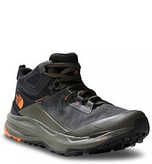 Buty trekkingowe wysokie The North Face zielone męskie 